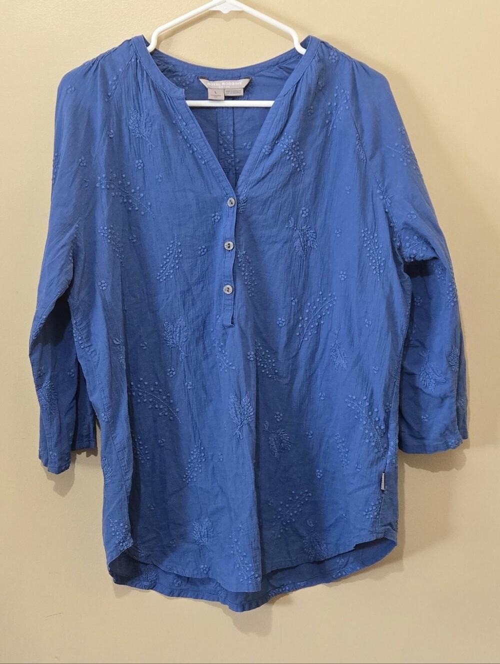 Royal Robbins Embroidered Shirt